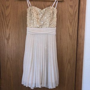 Sparkling Golden Dress